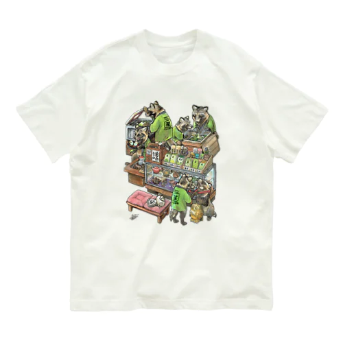 Play store ホンドタヌキ オーガニックコットンTシャツ