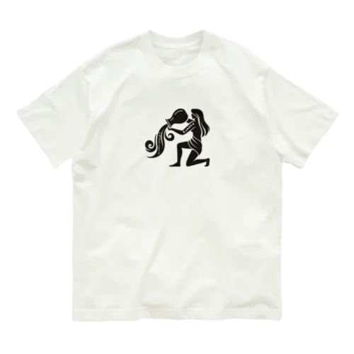 クンバ（水瓶座） Kumbha (Aquarius) Organic Cotton T-Shirt