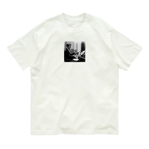 ビンテージ風いろんな楽器演奏 Organic Cotton T-Shirt