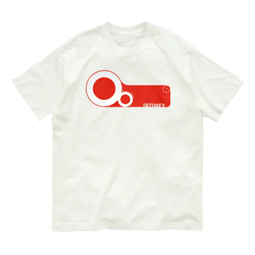 お前のせいなんだからお前が責任取れよ：Red オーガニックコットンTシャツ