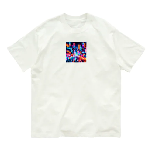 ネオンナイト オーガニックコットンTシャツ