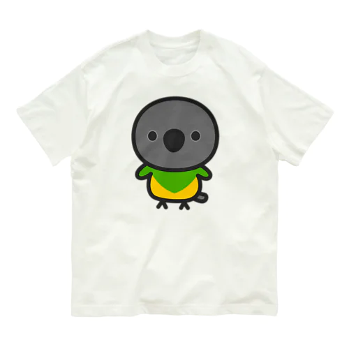 ネズミガシラハネナガインコ Organic Cotton T-Shirt