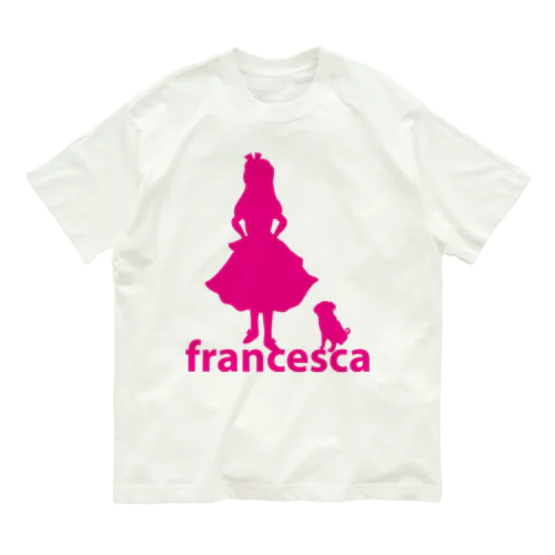 francesca & alice オーガニックコットンTシャツ