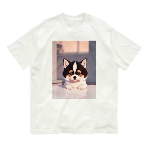 子猫なしばちゃん オーガニックコットンTシャツ