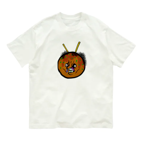 たこ焼きくん オーガニックコットンTシャツ