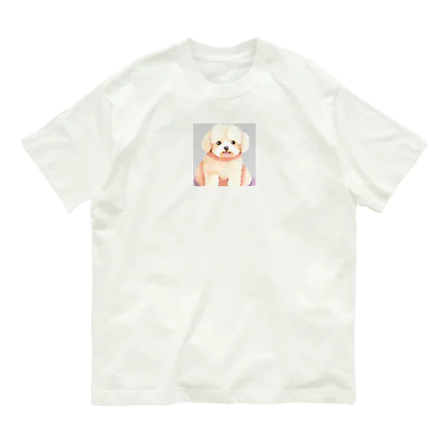 もふもふ犬 Organic Cotton T-Shirt