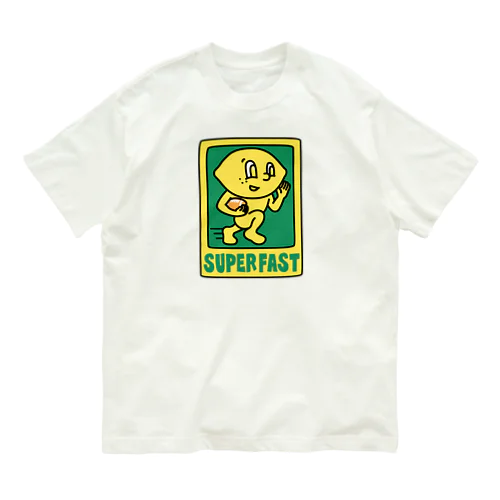 SUPER FAST オーガニックコットンTシャツ