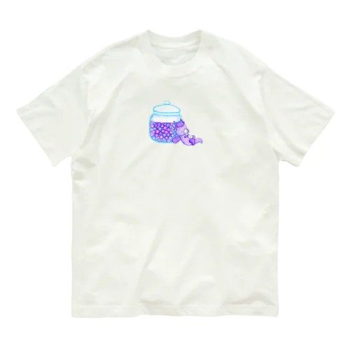 キャンディードラゴン　紫 Organic Cotton T-Shirt