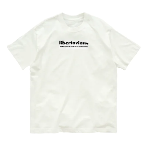 libertarians オーガニックコットンTシャツ