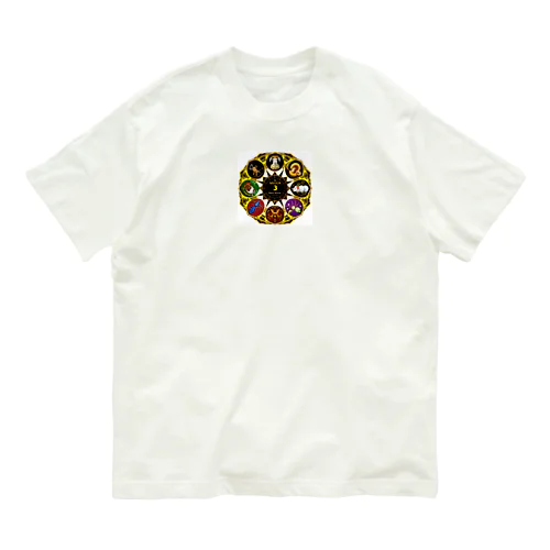 八星座万華鏡風 Organic Cotton T-Shirt
