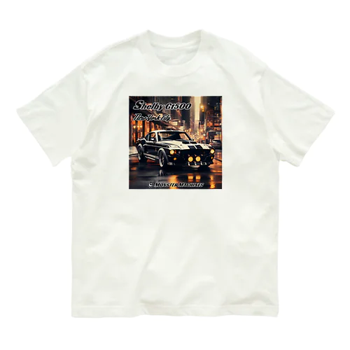 Shellby Gt500 New York City モンスターマシーン Organic Cotton T-Shirt