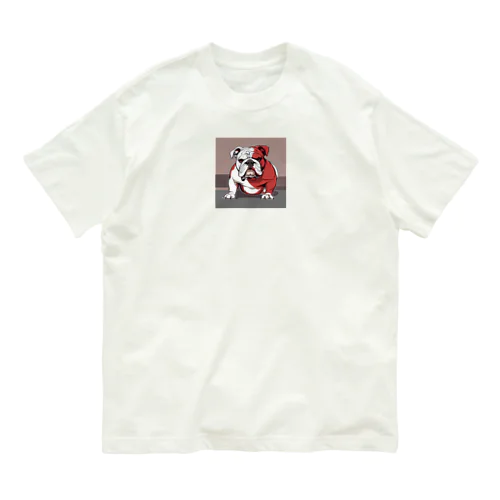 RED& Burudoggu オーガニックコットンTシャツ