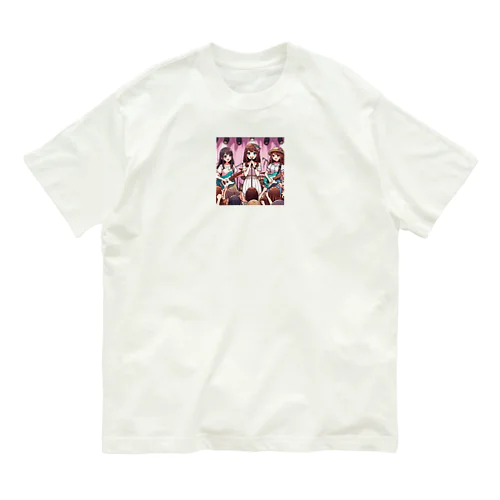 AI美女バンド Organic Cotton T-Shirt