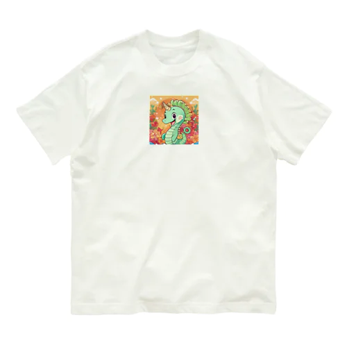 かわいい創造のタツノオトシゴ Organic Cotton T-Shirt