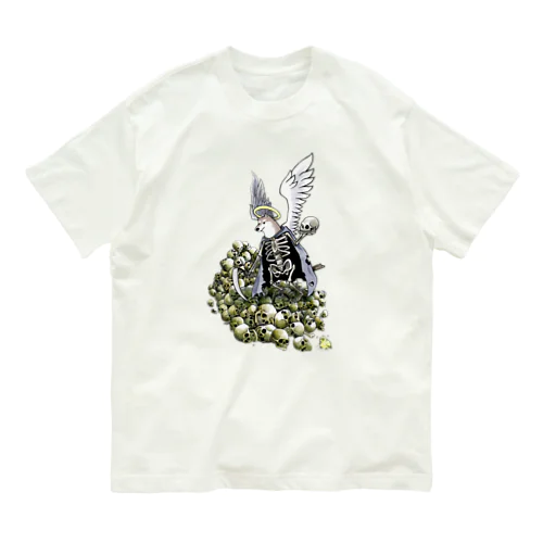 死神柴犬 Organic Cotton T-Shirt