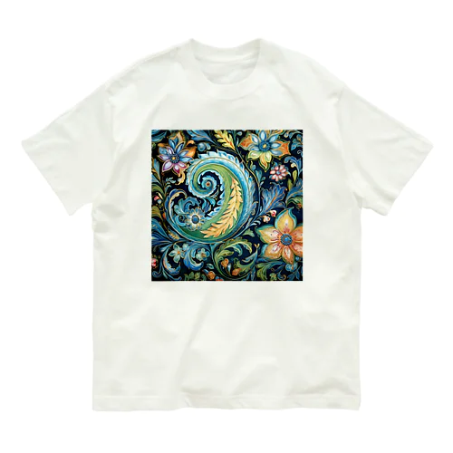 ペーズリー柄デザイングッズ Organic Cotton T-Shirt