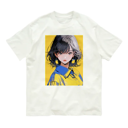 ワイシャツ女子 Organic Cotton T-Shirt