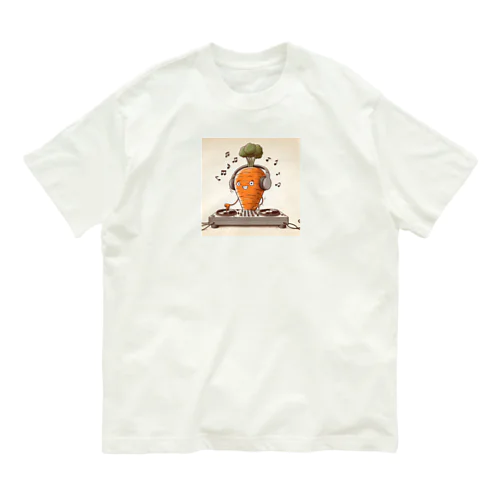 DJキャロット Organic Cotton T-Shirt