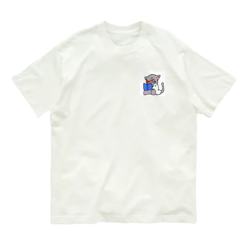 朗読猫 Organic Cotton T-Shirt
