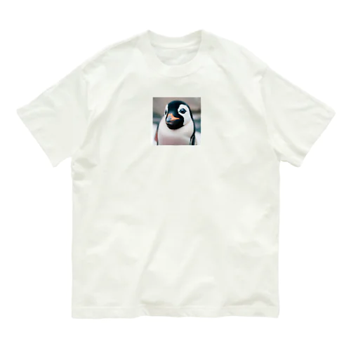 ペンギンくん(・⊝・) オーガニックコットンTシャツ