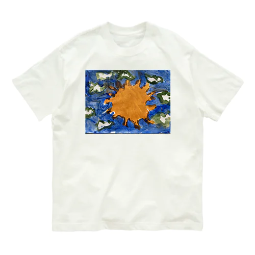 5シャイな太陽 Organic Cotton T-Shirt