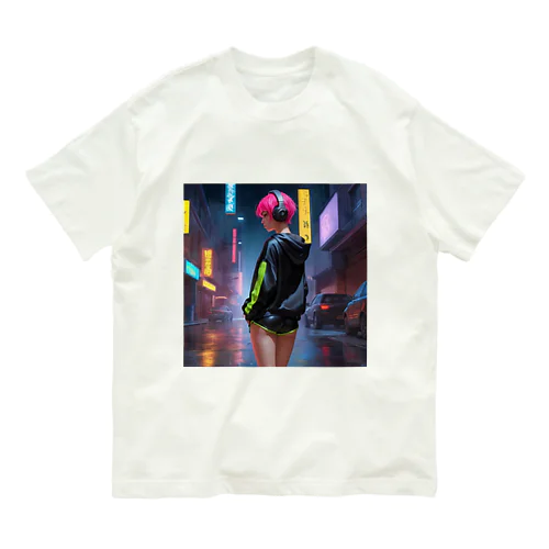 Cyber Girl Organic Cotton T-Shirt