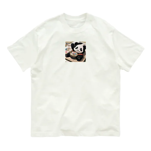 パンダアーティストセット Organic Cotton T-Shirt