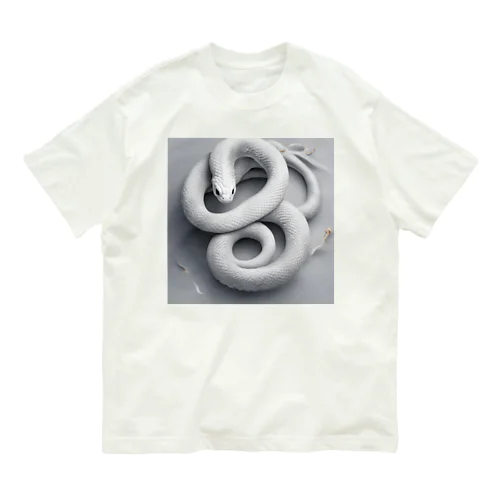 白蛇① Organic Cotton T-Shirt