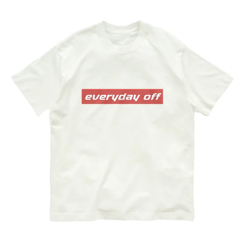 EVERYDAY OFF オーガニックコットンTシャツ