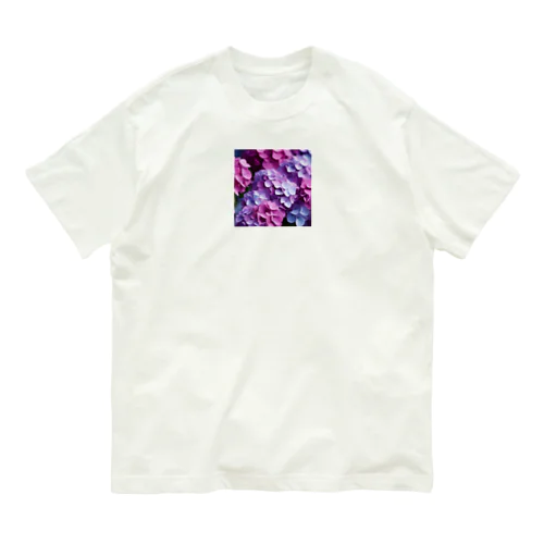 アジサイ Organic Cotton T-Shirt