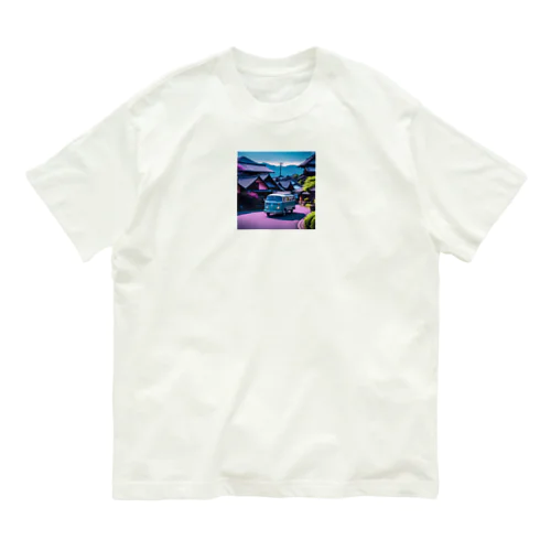 五箇山合掌造り集落（岐阜県）を旅するワーゲンバス Organic Cotton T-Shirt