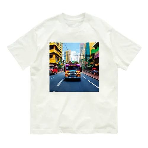 フィリピンの大都会 オーガニックコットンTシャツ