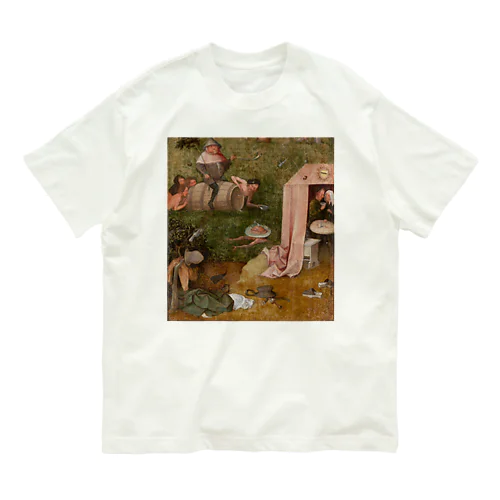 大食と快楽の寓意 / Allegory of Intemperance Organic Cotton T-Shirt