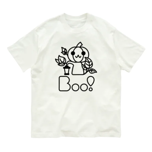 Boo!(ジャックオーランタン) Organic Cotton T-Shirt