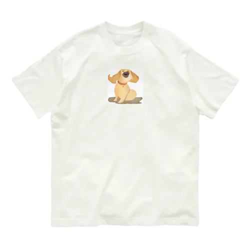 ゆるゆるドック オーガニックコットンTシャツ