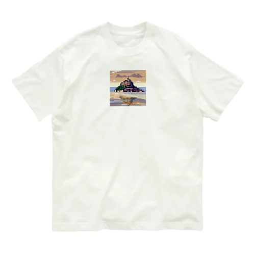 モンサンミッシェル Organic Cotton T-Shirt