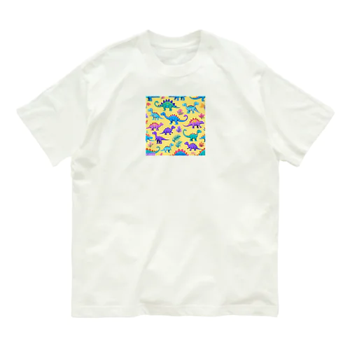 可愛い恐竜くん1号 Organic Cotton T-Shirt