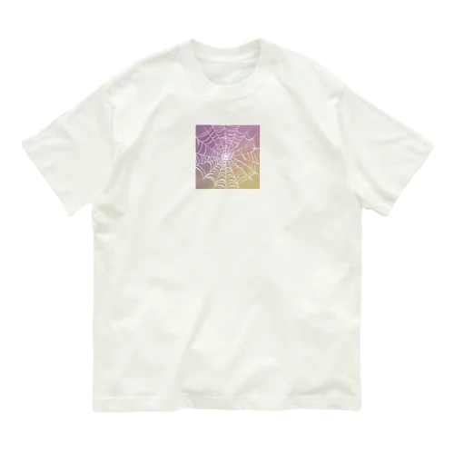 #蜘蛛の巣 Organic Cotton T-Shirt