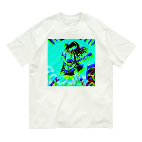 shining girl2 オーガニックコットンTシャツ