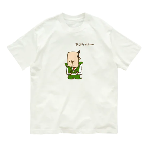 画伯チックな織田信長 Organic Cotton T-Shirt