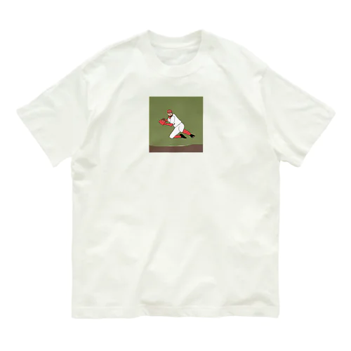 イイ守備してるカープさん Organic Cotton T-Shirt