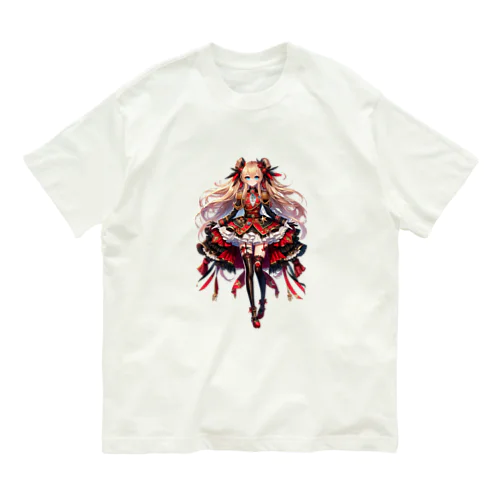 星降る夜の軍服姫 オーガニックコットンTシャツ