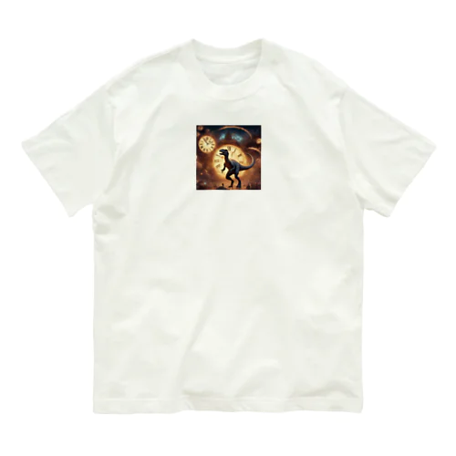 時間を操る能力を持つ恐竜 Organic Cotton T-Shirt