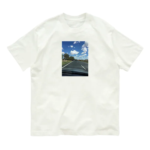 Send your location オーガニックコットンTシャツ