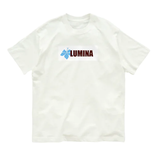 LUMINAロゴ【花】 オーガニックコットンTシャツ