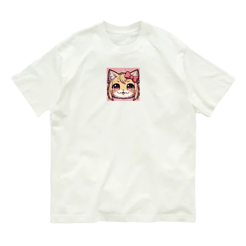 キュンキュンする猫 Organic Cotton T-Shirt