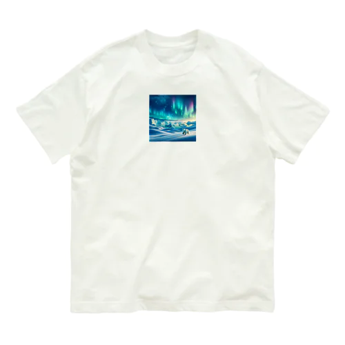 北極シロクマ オーガニックコットンTシャツ