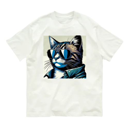 グラサンキャット Organic Cotton T-Shirt