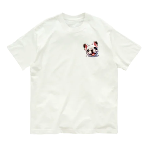 ニコニコしらちゃん オーガニックコットンTシャツ