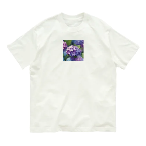 あじさい Organic Cotton T-Shirt